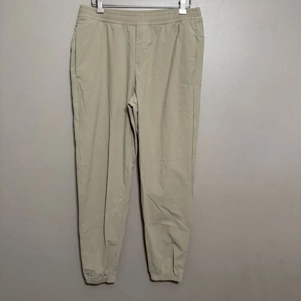 Everlane Men's Recycled Nylon Track Pant Joggers Size M Tan